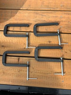 8” Deep Throat C Clamp