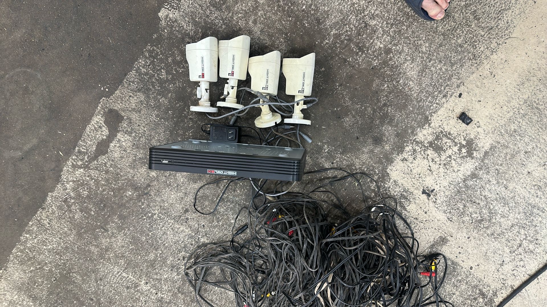 Security camera system with recorder