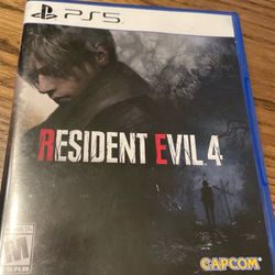 Resident Evil 4 For The Ps5 