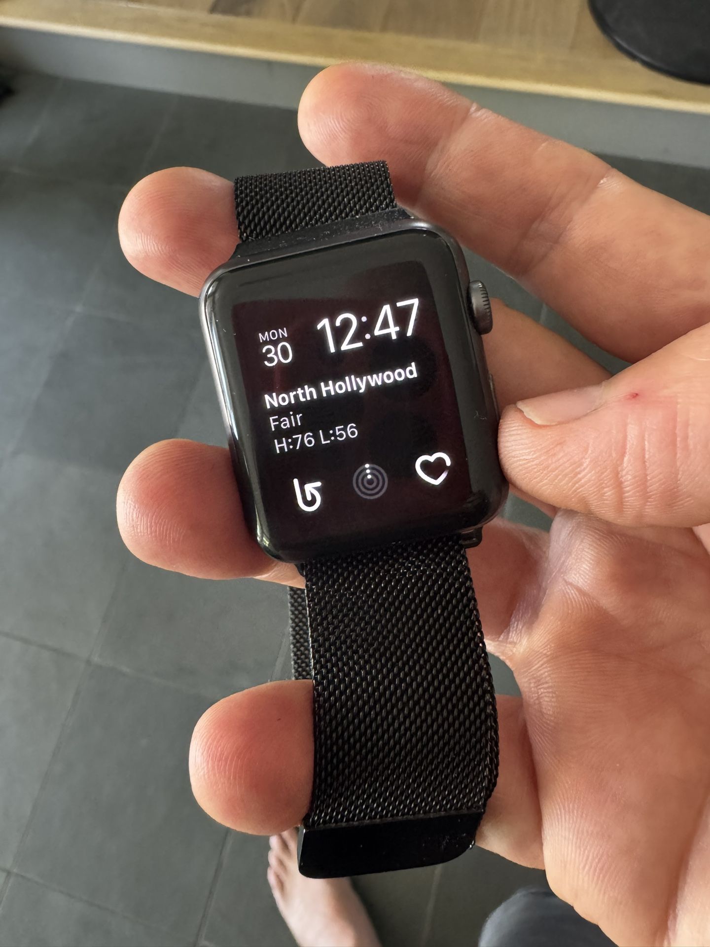 Apple Watch Series 1   - size is 42mm