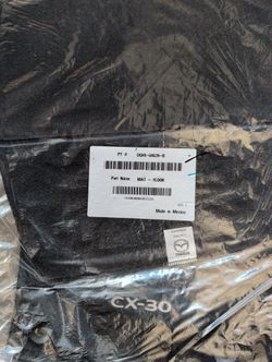 Mazda CX-30 Floor Mats Black