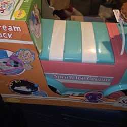 Ice Cream Truck Ride On And Remote Control Car $30 A Piece Or $60 For Both 