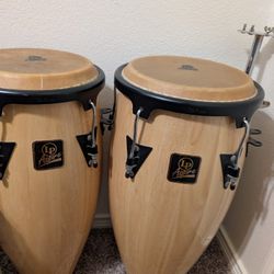 Used LP Aspire Conga With Stand Conga