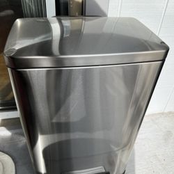 Steel Trash Can