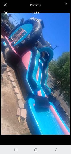 Jumper/waterslide/pool