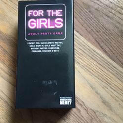 For The Girls. Adult Party Game