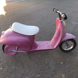 Used Razor Pink Used Pink Moped