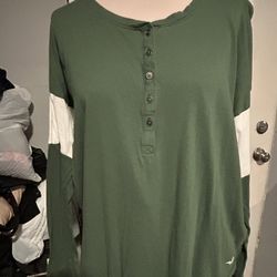 Hollister Green Long Sleeve