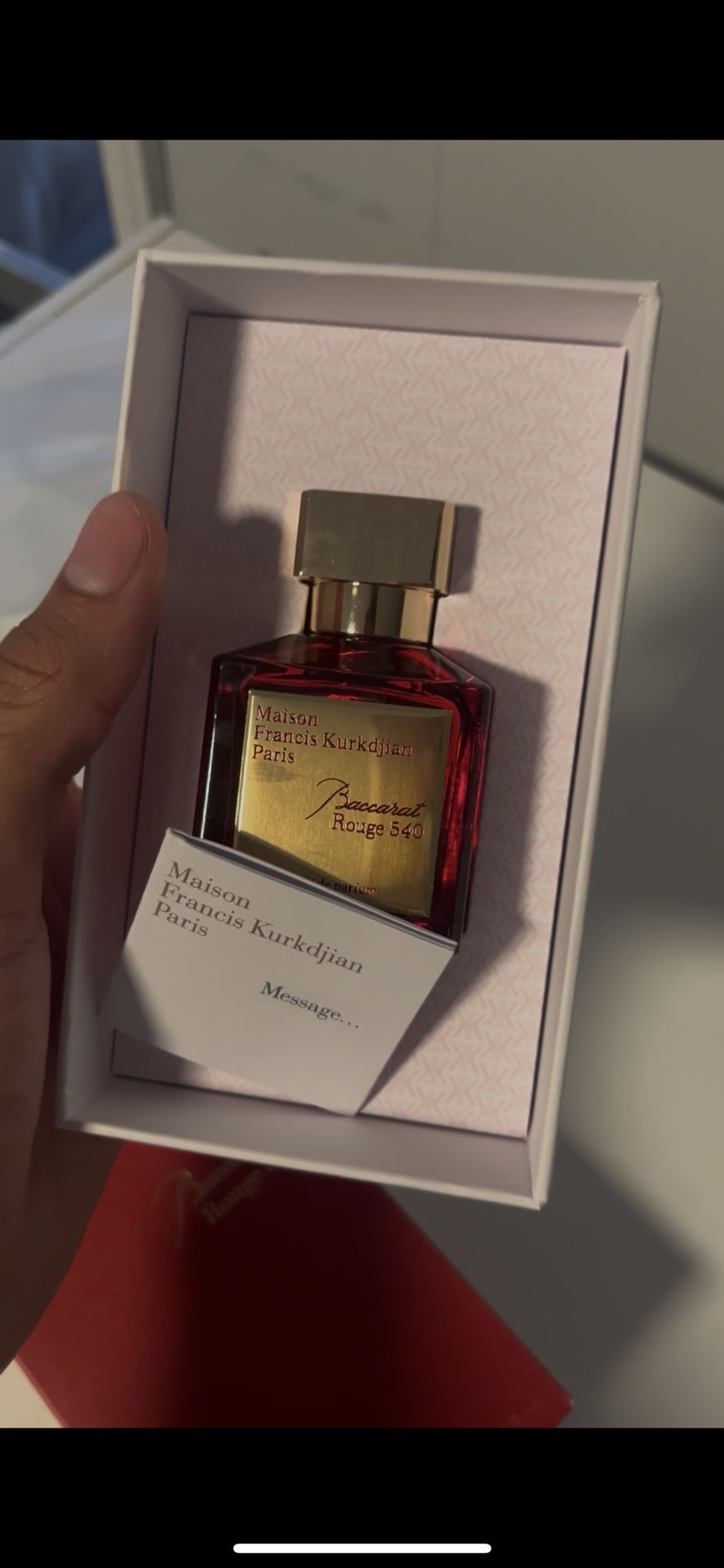 Baccarat Perfume