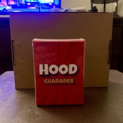 New Hood Charades Card Game $10