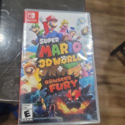 NINTENDO SWITCH SUPER MARIO 3D WORLD BOWSERS FURY BRAND NEW FACTORY SEALED 