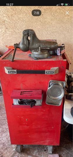 SNAP ON TOOL BOX / WILTON VISE FREE