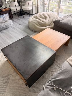 Two piece coffee table