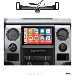 Car Radio Stereo for Ford F150 2009-2012, 9Inch Android with Wireless CarPlay/Android Auto, 5G WiFi GPS Navigation Bluetooth, Touchscreen Backup Camer