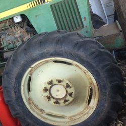 Tractor tires and wheels