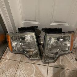 For 2009-2014 Ford F-150  Headlights 