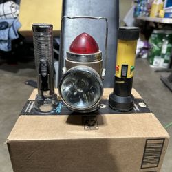 Vintage flashlights