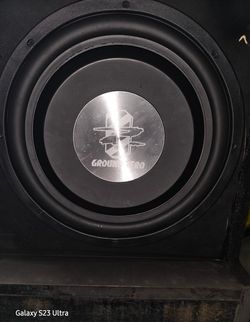 Ground Zero 12" Subwoofers