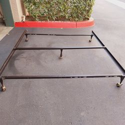 Adjustable metal bed frame:  Single/Double/Queen