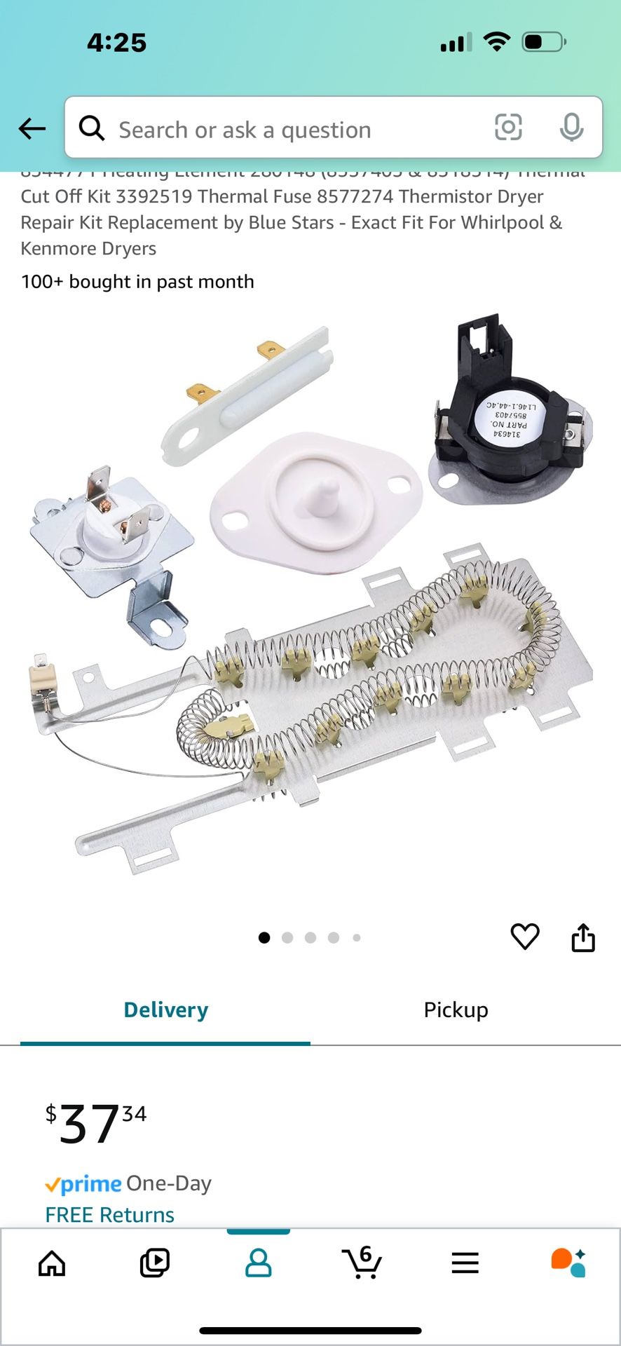 Dryer Repair kit