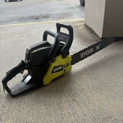 Ryobi Gas 18" Chainsaw 