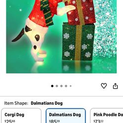 Christmas Dachshund Dog Decoration