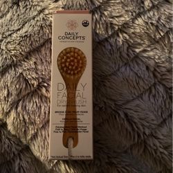 Daily Facial Dry Brush