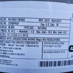 water heater 50 galones