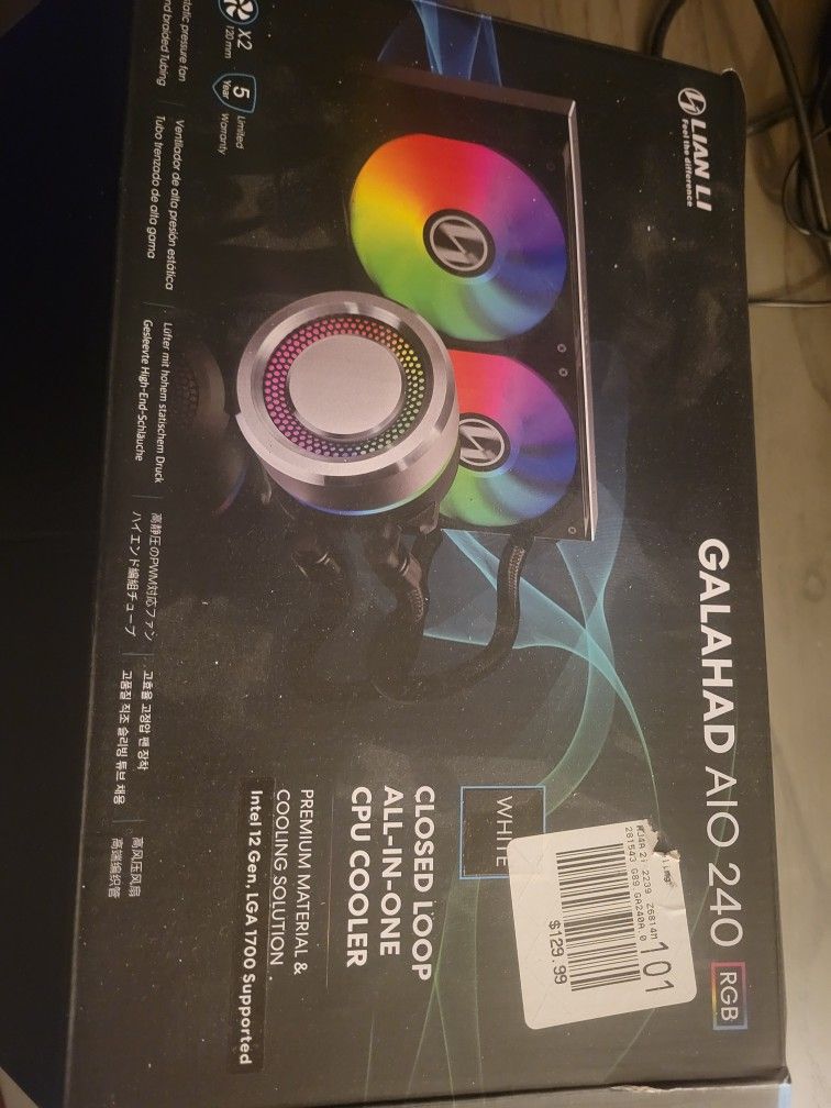 CPU cooler Galahad A10 Lian Li