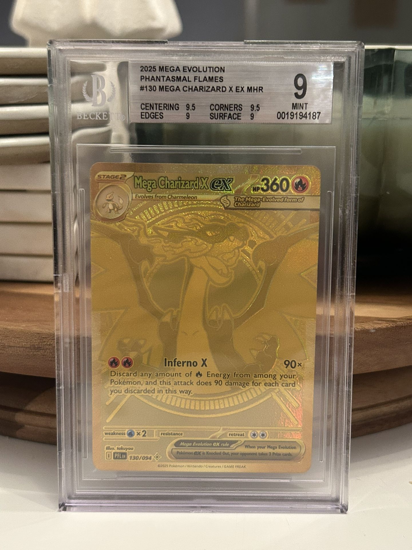 Charizard X Ex 130 MHR