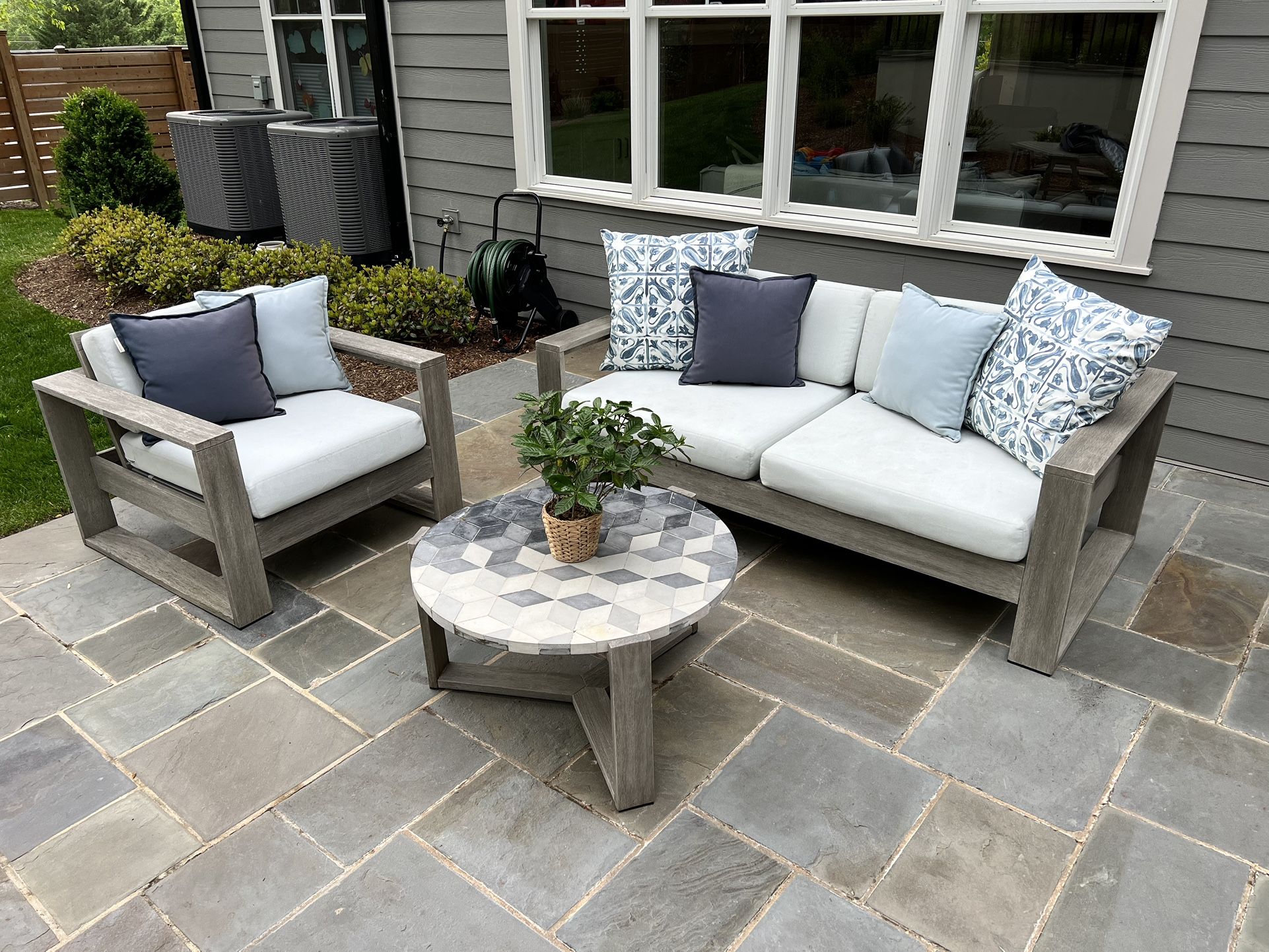 West Elm Portside Patio set