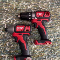 NEW MILWAUKEE IMPACT AND DRILL - TOOL ONLY