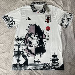 Japan Special Edition Anime Soccer Jersey 23/24 (Naruto Uzumaki Vs Sasuke Uchiha)