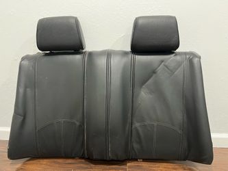 e30 Convertible Rear Seat w NLA OEM Headrest Kit & Headrests