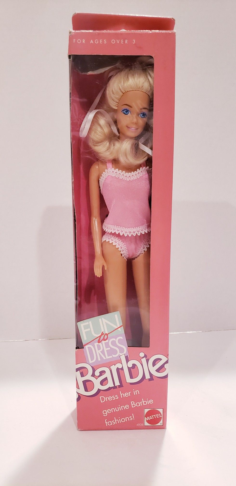 1989 Fun to Dress Blonde Barbie Doll