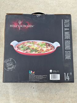 Hell's Kitchen 14" Pizza & More Round Stone