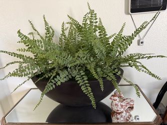 Beautiful planter with high quality greenery