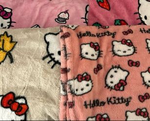 Hello Kitty blankets Bundle