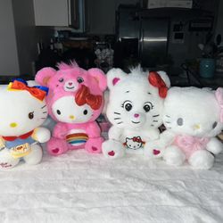 Hello Kitty Plushies/Plush Keychains