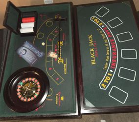Excalibur 6-in-1 Casino House game set