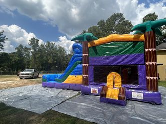 Bounce House Water slide Combo