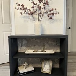 Beautiful Bookcase Entry Table 