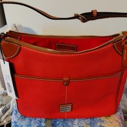 Dooney An Bourke Pebble Learher Purse