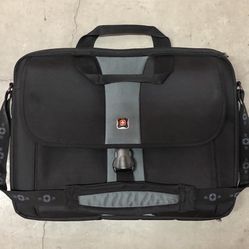 Swiss Gear Black & Gray Nylon Laptop Bag