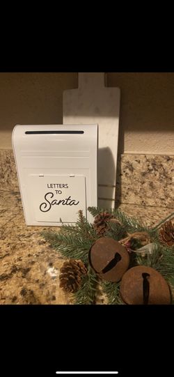 White Letters To Santa Target Mailbox (new)