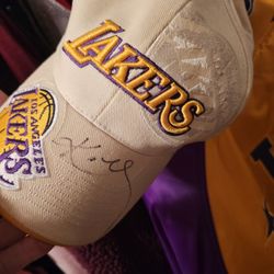 Kobe Bryant Autographed Hat