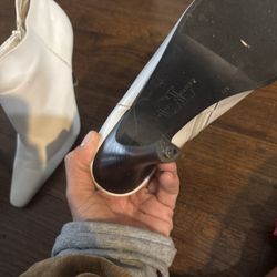 Chinese Laundry White Shoe Boots 