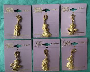 Set Of Six Precious Moments Add A Charms 96’