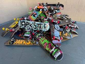 Street skateboard cruiser and parts