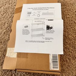 Hanging window Plant shelves